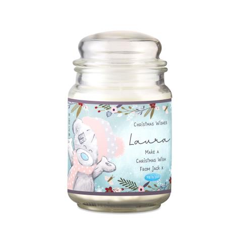 Personalised Me to You Cosy Winter Large Jar Candle £22.99